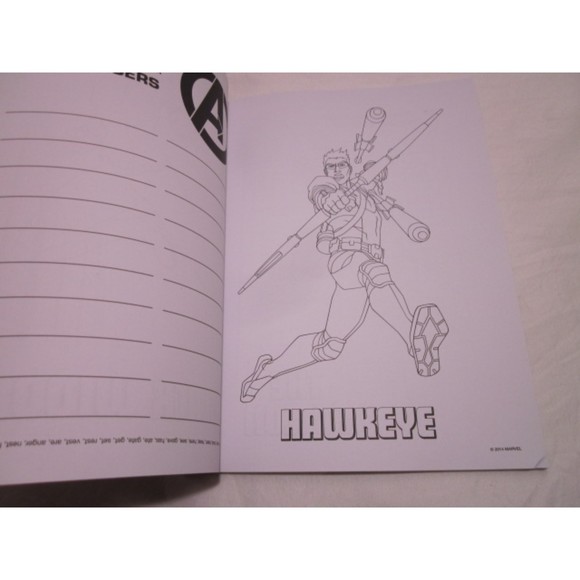 Marvel Avengers Assemble Giant Coloring & Activity Book With Over 500 Stickers - Picture 5 of 8